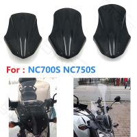 สลัวสำหรับฮอนด้า NC700S NC750S NC 700 750 S 2012 2013 2014 2015 2016 2017 2018กระจกกระจกรถจักรยานยนต์สีเทาแผ่นเบนทางลม