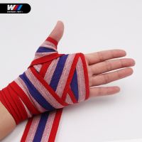 Colorful Stripe 3M Hand Wraps for Boxing MMA Kickboxing Muay Thai Training Men&amp;Women Bandages Fist Knuckle Wrist Protector Wrap