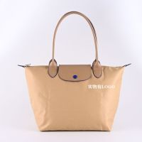 LONGCHAMP กระเป๋าผ้าใบไนลอนฝรั่งเศสสำหรับผู้หญิง,กระเป๋า2021กระเป๋าสำหรับคุณแม่แบบพกพากระเป๋าทรงสี่เหลี่ยมมีหูหิ้วสะพายไหล่ความจุขนาดใหญ่