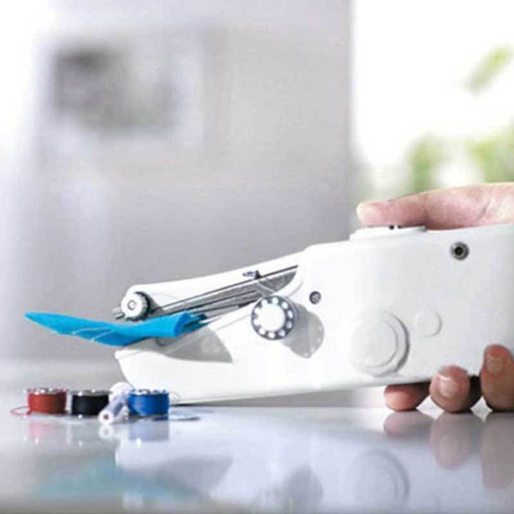 จัดส่งทันที-จักรมือถือ-จักรเย็บผ้าขนาดเล็ก-เครื่องใช้ในครัวเรือน-จักรเย็บผ้ามือถือ-จักรเย็บผ้าแบบพกพา-electric-sewing-machine