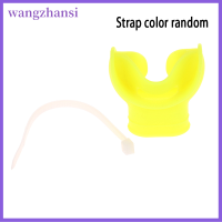 Wangzhansi ท่อซิลิโคนดำน้ำน้ำหนักเบา,อุปกรณ์เสริมสำหรับหายใจใต้น้ำ