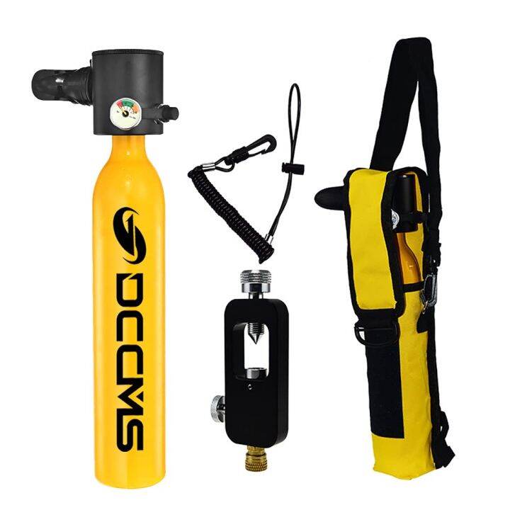 DCCMS 0.5L Dive Bottle Snorkeling Adventures with Storage Bag and