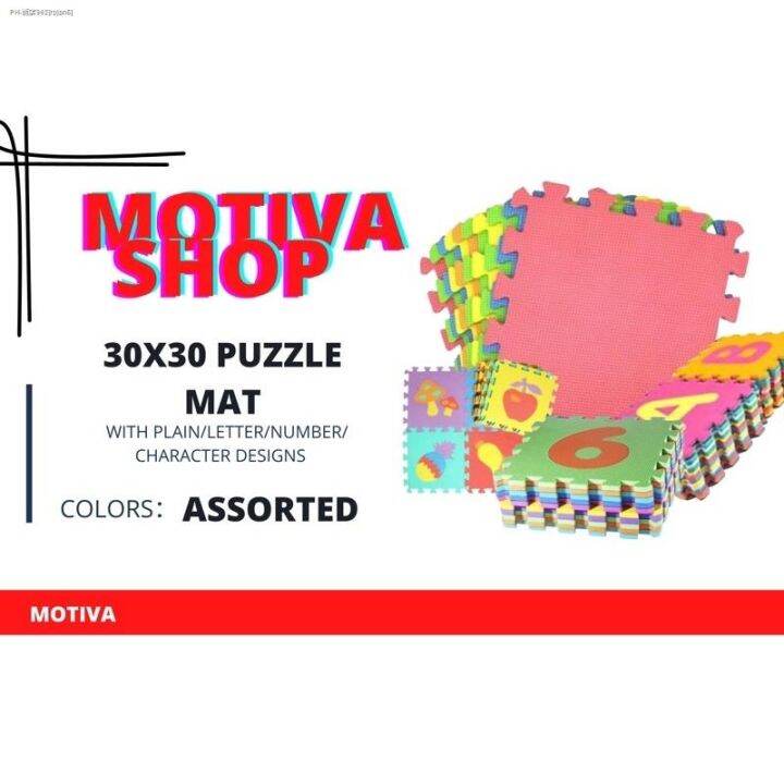 COD 30x30 Puzzle Floor Mat 10pcs Good For Kids Floormat Lazada PH
