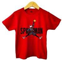 MERAH Red Spider JRDAN Childrens T-Shirt