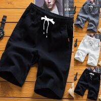 Mens Beach Shorts Breathing Summer Comfortable Mens Solid Gym Casual Sweatpants Swimming Pants Fitness Sports Man Bermuda