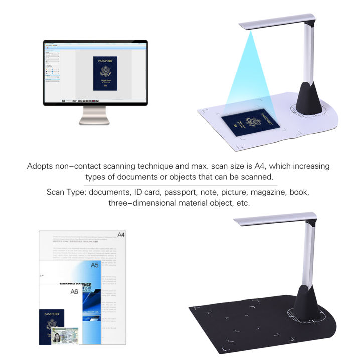 a4-portable-high-speed-usb-book-picture-document-camera-scanner-5-mega-pixel-hd-high-definition-max-with-ocr-function-led-light