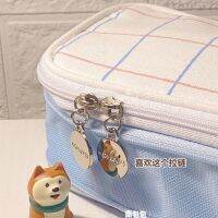 High-end Janpan original Japanese  Kokuyo pencil case expandable multi-layer stationery box double zipper large-capacity double-layer pencil case for students