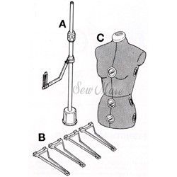 หุ่นลองเสื้อปรับได้-sew-mate-dw-150-dw-151