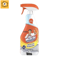 น้ำยาขจัดคราบไขมันห้องครัว MR.MUSCLE 500ml รหัสสินค้าli0881pf