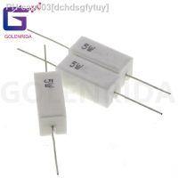 10pcs 5W 100 ohm Cement resistance 100R 100ohm