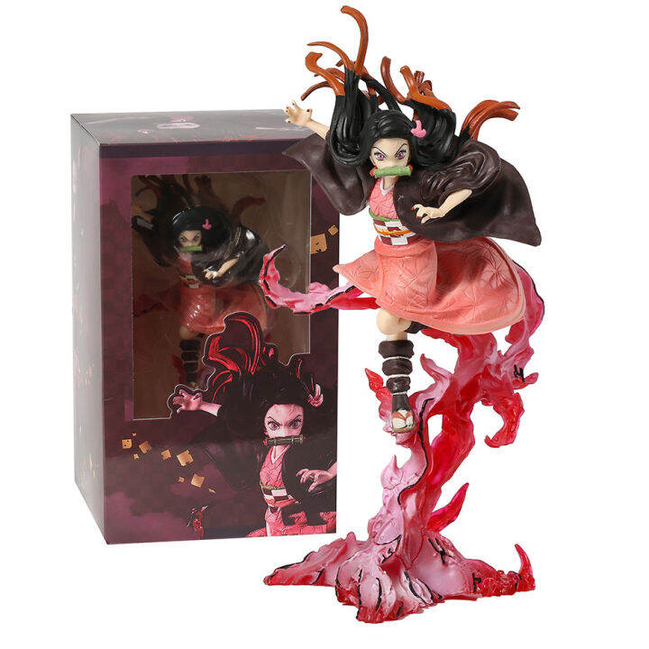 Demon Cleaver Figure: Kimetsu no Yaiba Nezuko Kamado PVC Demon Art ...