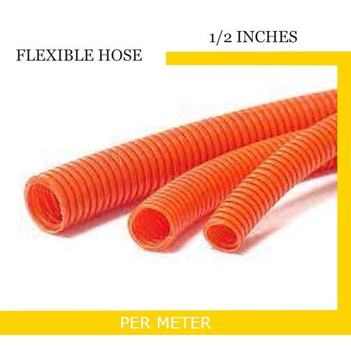 jiang35470217 FLEXIBLE HOSE ELECTRICAL ORANGE CONDUIT 1/2 3/4 PER METER