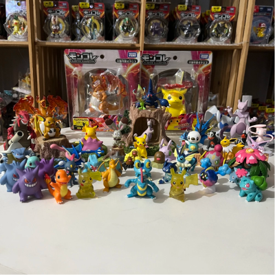 Pokemon Figures Classic Rare Evolutionary Group Popular Pokemon 4cm PVC Good Quality Kawaii Appearance Anime Child Gift