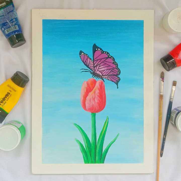 Lukisan Dekorasi Hiasan Pajangan Dinding Kamar Ruang Tamu Rumah