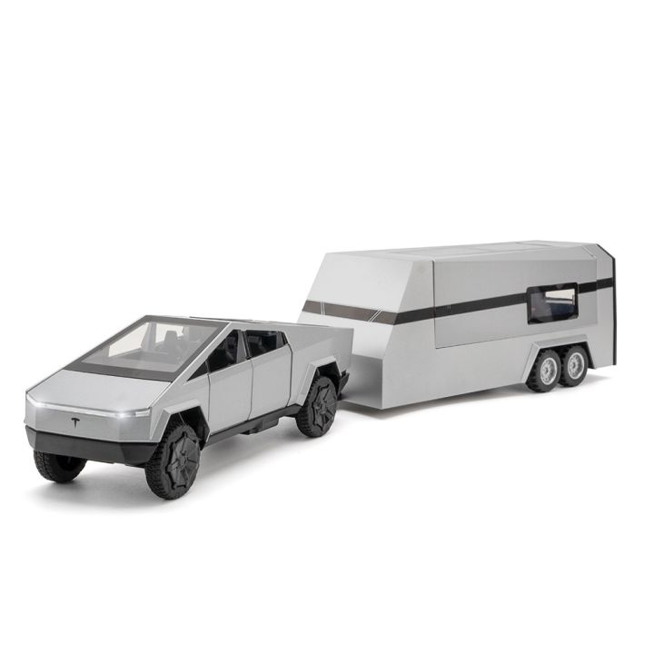 jiozpdn055186-auto-off-road-alloy-car-model-tesla-cybertruck-pickup-trailer-diecasts-metal-ve-culos-truck-simulation-brinquedos-para-crian-as-presente-1-32