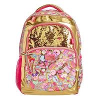 กระเป๋าสะพาย เป้ Smiggle backpack-Flashy Sequin -15th year