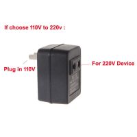 ไฟกระแสสลับ50W 60Hz 110V ถึง220V เครื่องแปลงแรงดันไฟฟ้าเปลี่ยนเดียวตัวแปลงไฟฟ้าตัวแปลงปลั๊ก US SC-21C