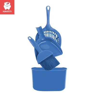 KIMS Shoveling Excrement Cat Litter Scoop Set Toilet Cleaning Supplies Excrement Cleaning Tool With Cat Litter Tub