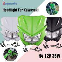 ไฟหน้าไฟหน้ารถจักรยานยนต์ใหม่สำหรับ Kawasaki KX250F KX250 450 KX450F Kx Klx 450R 110-501 Motocross Enduro