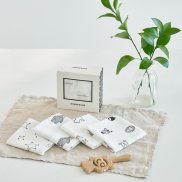 Set Khăn Sữa Cotton Organic Dono & Dono Cao Cấp Chính Hãng