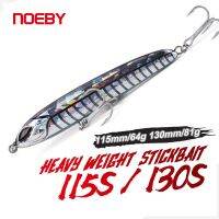 Noeby เหยื่อล่อแบบแท่งเหยื่อล่อปลาหนักขนาด115มม. 64ก. 130มม. 81ก. เหยื่อแบบแข็งสำหรับศิลปินดินสอทะเลสำหรับการตกปลาทะเลเหยื่อเหยื่อล่อปลา