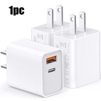 DIXSG USB C Wall Charging Block  [1Pack] Multiport Fast Charge Power Brick Cube  20W PD Quick Charge USBC Box Wall Plug Wall Chargers