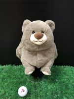 Golf Head Cover For Driver “BEAR” Brown