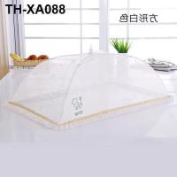 Collapsible food increasing number button leftovers dish wash leaf mustard sand net rectangular lid