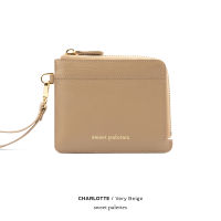 Sweet Palettes กระเป๋าหนังแท้ Charlotte Pouch Very Beige