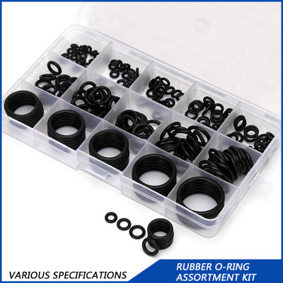 【2023】NBR Rubber Gasket Replacements Sealing O rings Durable Socket Black 15 Sizes Available O-rings 200PCSset DQ001