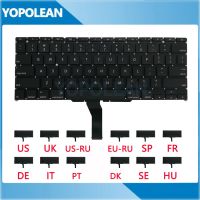 Laptop Keyboard For Macbook Air 11" A1370 A1465 US UK Russian Spain French German Arabic Korean Italian Denmark 2011-2017 Basic Keyboards