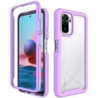 ✐ 2022 For Xiaomi Redmi Note 10S Shockproof Case Redmi Note 10S 10 S Crystal Case Back Panel Phone Cover Red Mi Note 10S Fundas