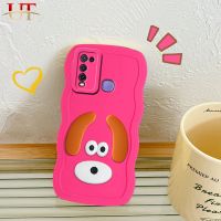 3D การ์ตูนแฟชั่น Shaun The เคสโทรศัพท์แกะสำหรับ VIVO Y30 Y30i Y50 1935 1938 Y85 V9 V11i V15 S1 Y55 5G Y75 5G Y77 5G ฝาครอบด้านหลังป้องกันการตกสีลูกอมน่ารัก