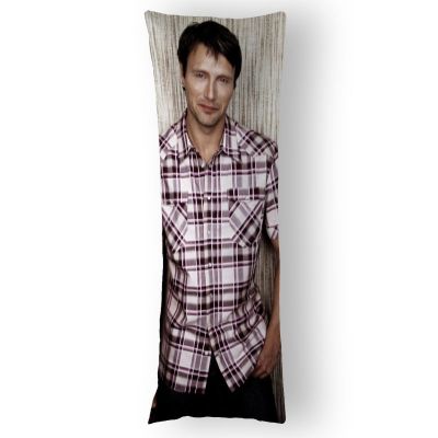 【hot】♘☍◈ Mads Mikkelsen Genshin Diluc Cover 50x150cm Decoration Pillowcases Printed 12.15