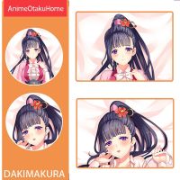 Anime Kabaneri Yomokawa Ayame โยนปลอกหมอนสำหรับป้อมเหล็ก Otaku Bedding Dakimakura ปลอกหมอน