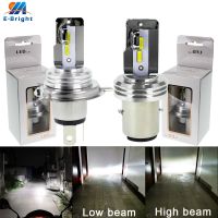 Hi/Lo Beam H4 9003 HB2 BA20D H6 18W White DC11-60V 1860 12 SMD CSP 1500LM Signal Bulb Led for Motorcycle Headlight Electric Cars