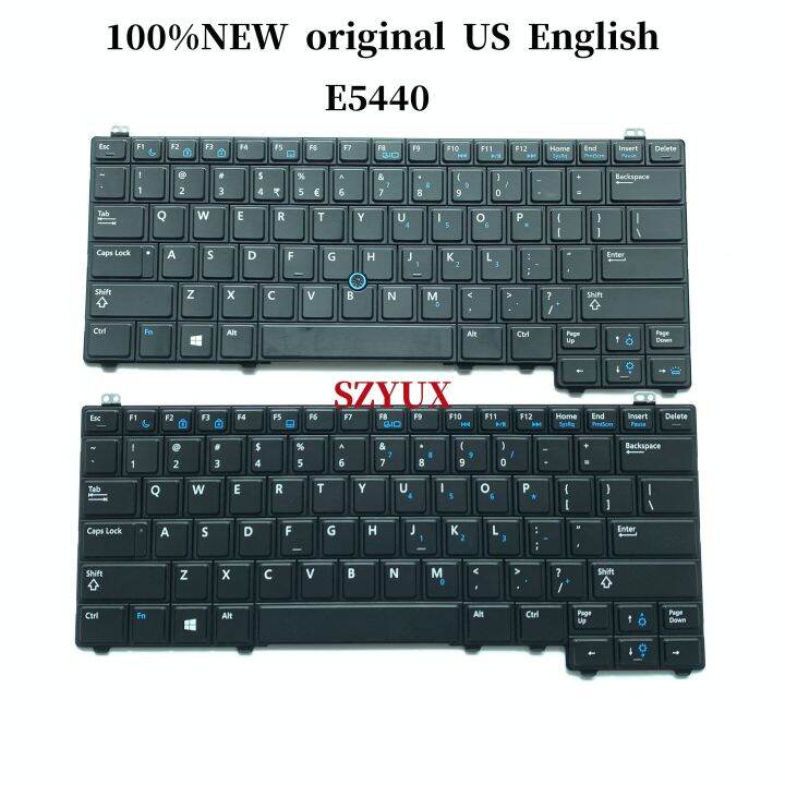 100-ต้นฉบับใหม่เราภาษาอังกฤษสำหรับ-dell-ละติจูด-e5440แป้นพิมพ์แล็ปท็อป-nsk-ld1bc-nsk-ldbuc-pnc08-y4h14