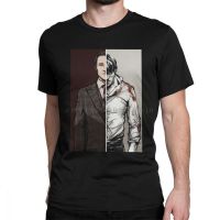 Mens Large T-shirt Men The Tables Are Turning Hannibal Variant T Shirts Lecter Mads Horror Hannigram Cotton Tees Plus