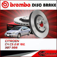 จานเบรกหน้า    CITROEN  CIT C4 C5 2.0 ปี02, 307 308 (09 9619 11)