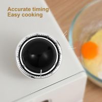 ☏ No Batteries Timer Loud Ringing Kitchen Timer Multifunctional Magnetic Kitchen Timers Loud Ringing Stainless Steel for Cooking