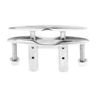 Gohantee เรือสแตนเลส Pull Up Cleat Silver Marine Yacht 6 "150Mm เรือ Pop Up Flush Mount Lift Cleat เรืออุปกรณ์เสริม