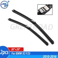 Wiper 4A Front Wiper Blades For BMW X3 F25 2010 - 2016 Windshield Windscreen Front Window 26"+20"