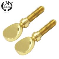 M MBAT 2pcs Gold Saxophone Neck Screw Tightening Sax Parts Woodwind Instrument Accessory