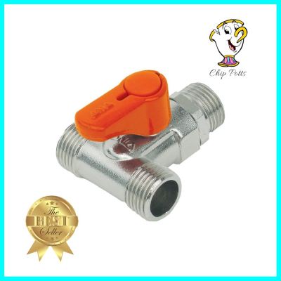 มินิบอลวาล์วสามทาง ANA MMM 1/2 นิ้ว สีส้มMINI BALL VALVE ANA MMM 1/2” ORANGE **ใครยังไม่ลอง ถือว่าพลาดมาก**