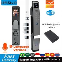 Tuya Wifi 3D face recognition Electronic lock biometrics Fingerprint Lock Smart Door Lock Key Card NFC Camera Electronic Lock TV Remote Controllers