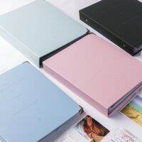 Sharkbang PU A4 Binder Album Foto Longgar Daun Kapasitas Besar 3-4-5-6 Inci Tempat Kartu Saku Buku Organizer Kartu Pos A4