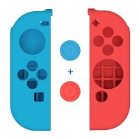 [Enjoy the small store] เคสยางซิลิโคนนิ่มเจลกันลื่นบางสำหรับ Nintendo Switch Joy Con Controller อุปกรณ์เสริม