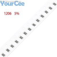 ▲☇ 100pcs 1206 SMD Resistor 5 1/4W 910K 820K 820R 82R 750K 680K 68R 62R 56K 560R 510R 5.6K 4.7M 390R 360K 22R 1M 180K 150K ohm