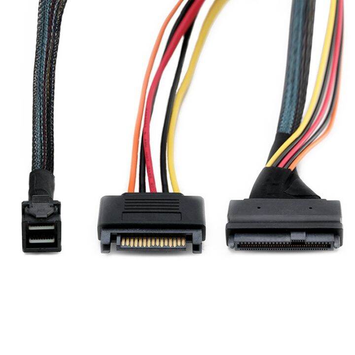 3pcs-0-5m-1-5ft-mini-sas-sff-8643-to-u-2-sff-8639-cable-with-15-pin-female-sata-connector-ssd-power-cable-wire-12gb-s