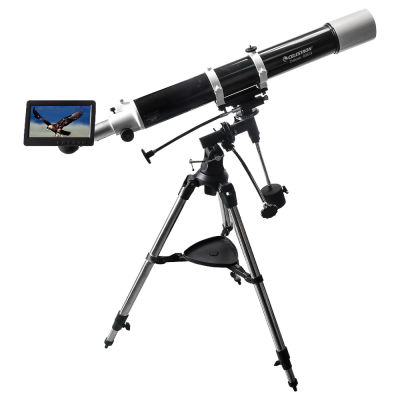 HAYEAR กล้องเลนส์ใกล้ตากล้องโทรทรรศน์ดิจิตอล7นิ้ว,กล้องโทรทรรศน์ดาราศาสตร์1.25 "4K กล้องโทรทรรศน์ดิจิทัลเลนส์ตากล้องเครื่องบันทึกเลนส์ใกล้ตาอิเล็กทรอนิกส์กระจกมองดาวดาวเคราะห์ระดับมืออาชีพกล้องดาราศาสตร์ HD